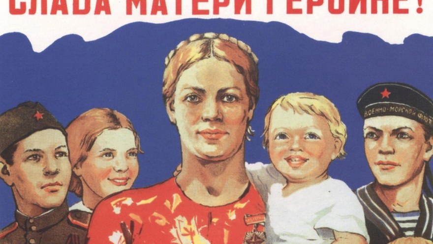 Nga khôi phục danh hiệu “Bà mẹ Anh hùng” từ thời Liên Xô